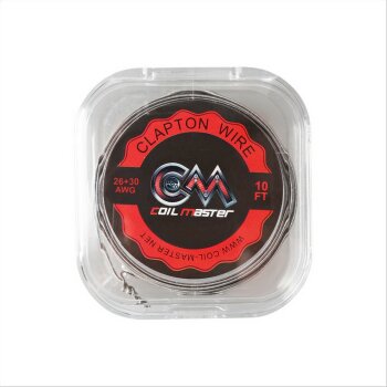 Coil Master Winding/Heating Wire Clapton Kantal A1, 26 30 AWG, 3m