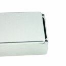 V&M Modding Box 1590B, aluminium anodized silver, incl. magnets