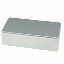 V&M Modding Box 1590G+, aluminum anodized silver, incl. magnets