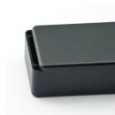 V&M Modding Box 1590G+, aluminum anodized black, incl. magnets