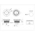 V&M 12mm Vandalen/Druck Taster, extrem kurz - 12,6 (14,6mm), 12V, 50mA - Schwarz