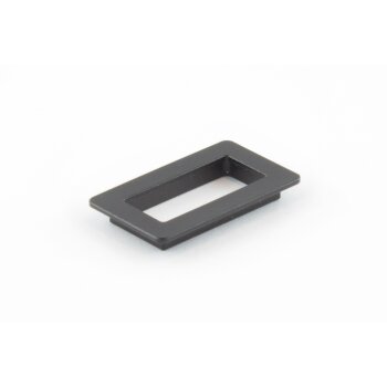 Dripp3D aluminium cover for voltmeter 0,28" Black