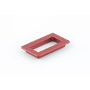 Dripp3D aluminium cover for voltmeter 0,28" Red