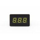 V&M Aluminum Bezel for Voltmeter 0.28" Red