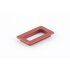 V&M Aluminum Bezel for Voltmeter 0.28" Red
