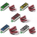 V&M Voltmeter 0.28", 2 Kabel, verschiedene Farben