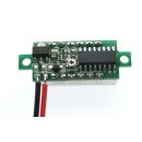 V&M Voltmeter 0.28", Green