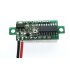 V&M Voltmeter 0.28", White