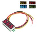 V&M Voltmeter 0.28", 3 Cable Blue