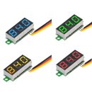 V&M Voltmeter 0.28", 3 Cable Blue