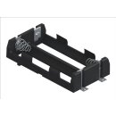 Keystone 1124 Battery holder for 2 x 21700 Li-Ion cell, SMT