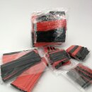 V&M Heat shrink tubing assortment, black/red, 127...