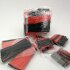 V&M Heat shrink tubing assortment, black/red, 127 parts, 2/2.5/3.5/5/7/10/13mm