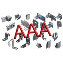 Keystone contacts/clips for AAA cells, set of 6/8