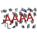 Keystone contacts/clips for AAAA cells, set of 6/8